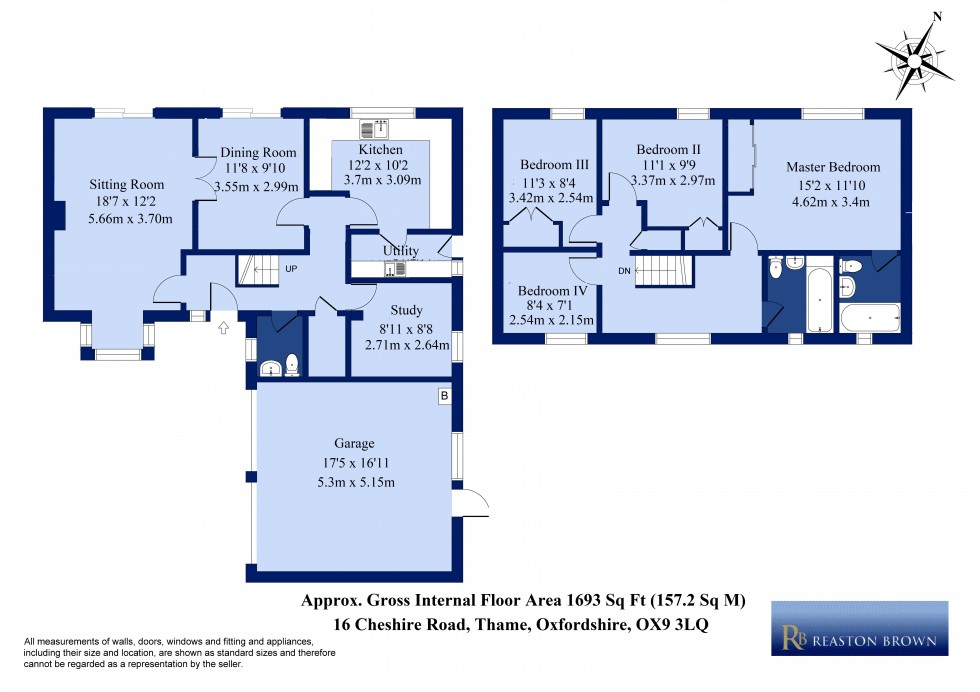 Floorplan for Thame, Oxfordshire