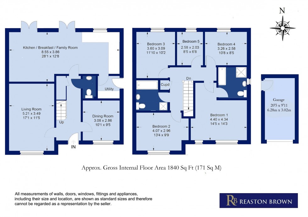 Floorplan for Thame, Oxfordshire