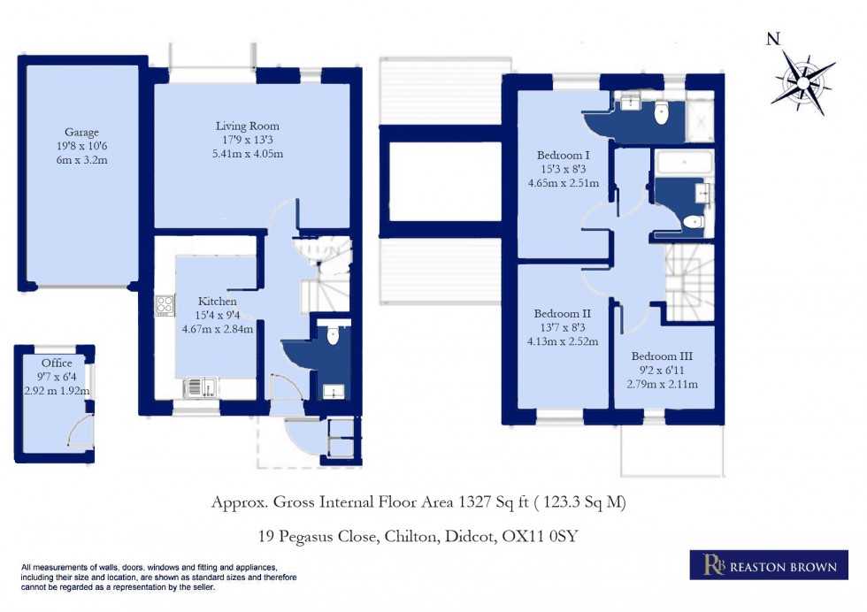 Floorplan for Chilton, Oxfordshire