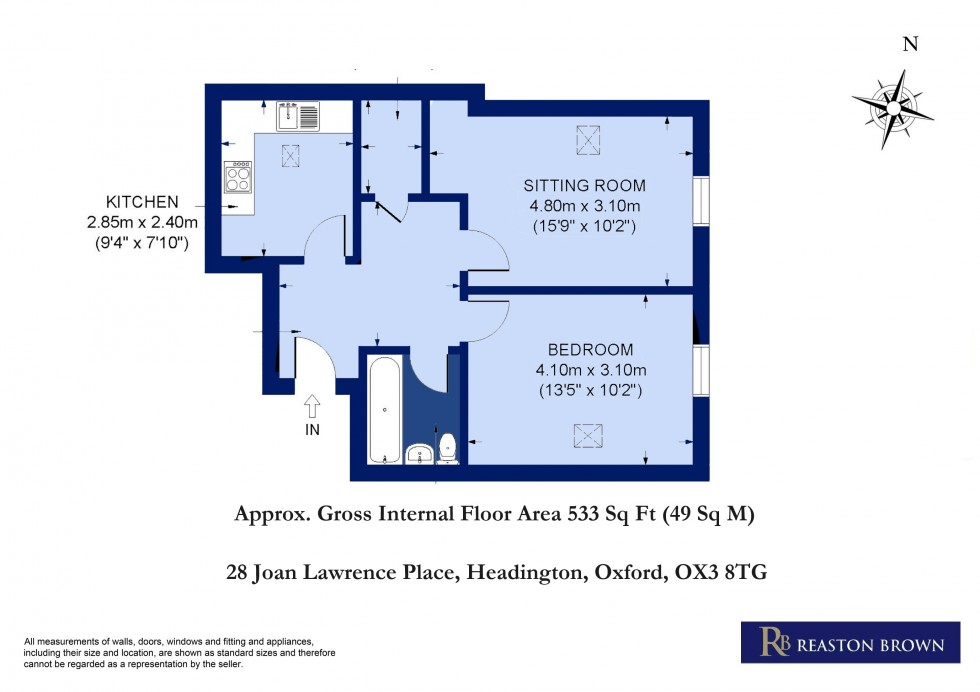 Floorplan for Woodfarm