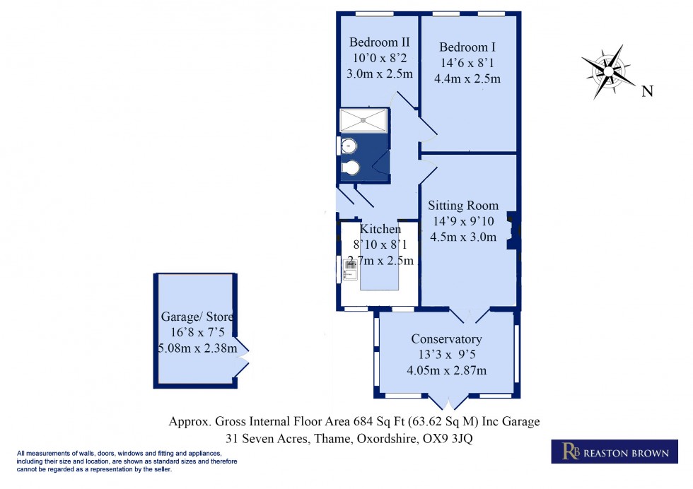 Floorplan for Thame, Oxfordshire