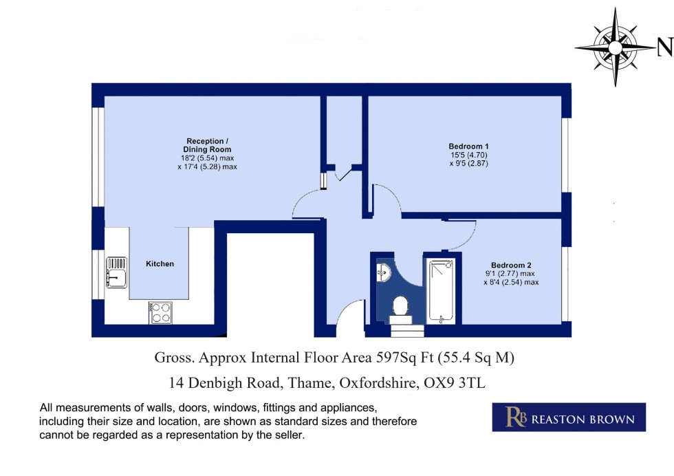 Floorplan for Thame, Oxfordshire