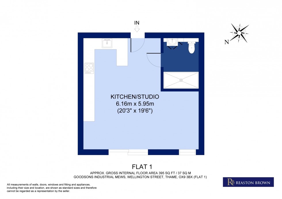 Floorplan for Thame, Oxfordshire