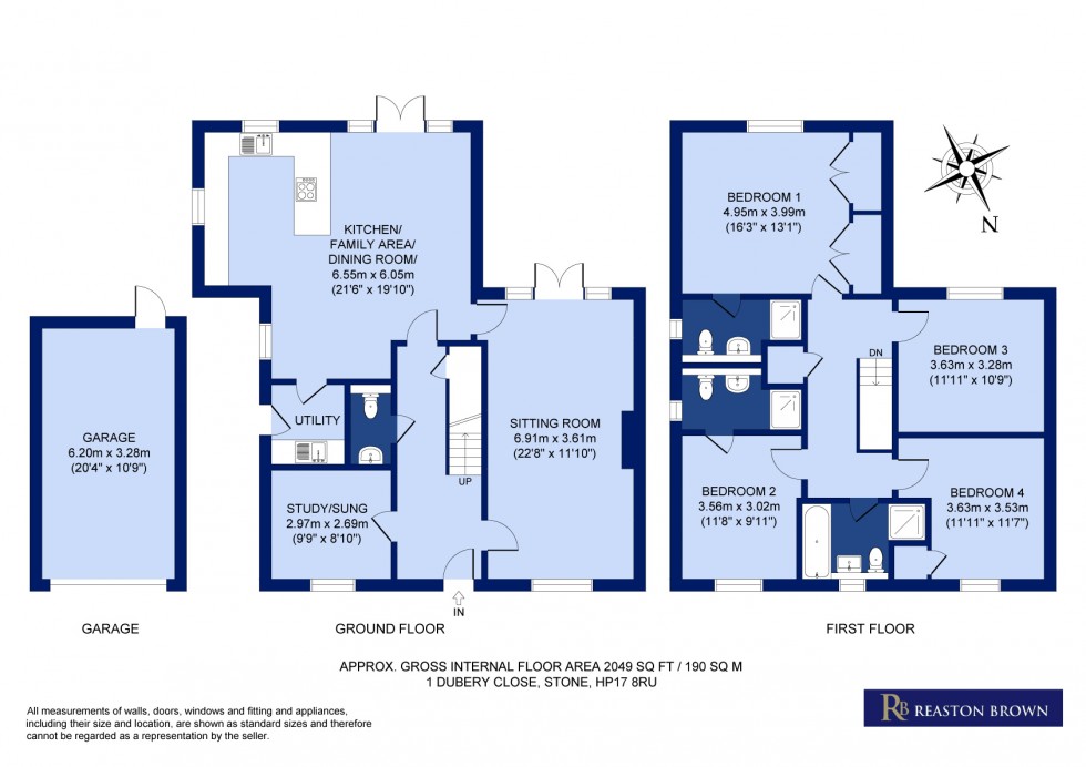 Floorplan for Stone , Buckinghamshire