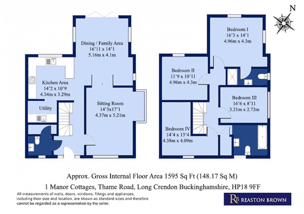 Floorplan for Long Crendon, Buckinghamshire