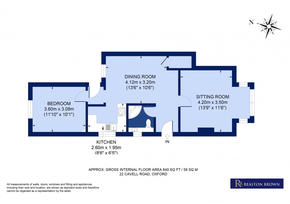 Floorplan for Oxford Oxfordshire