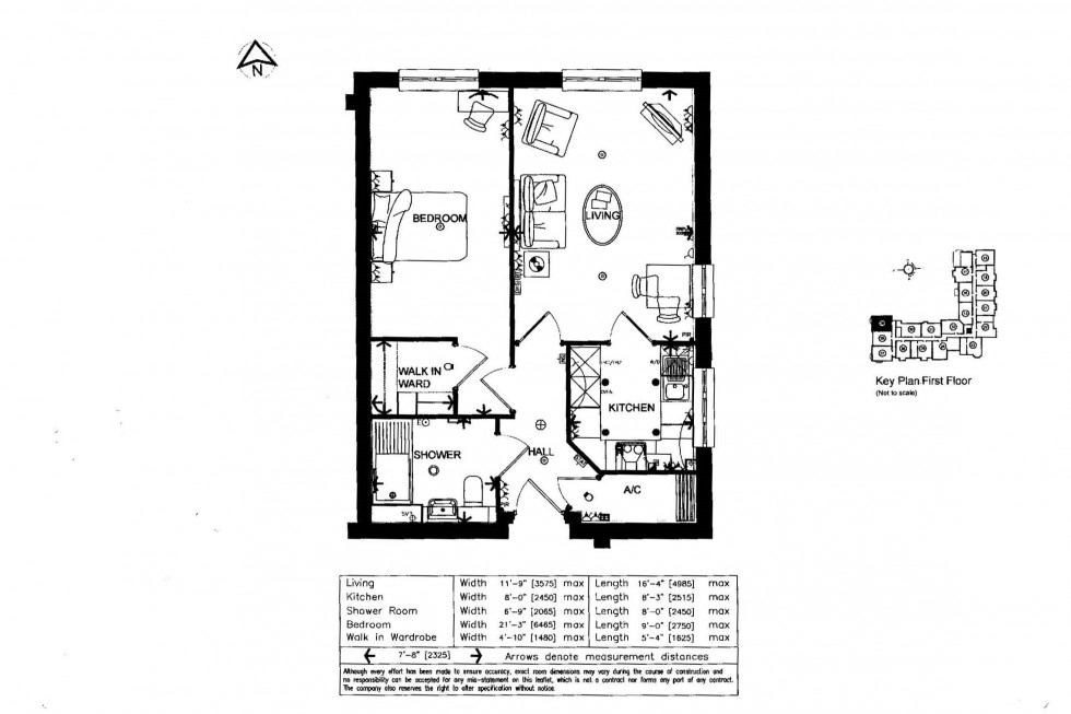 Floorplan for Thame, Oxfordshire