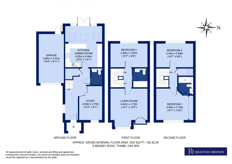 Floorplan for Thame, Oxfordshire