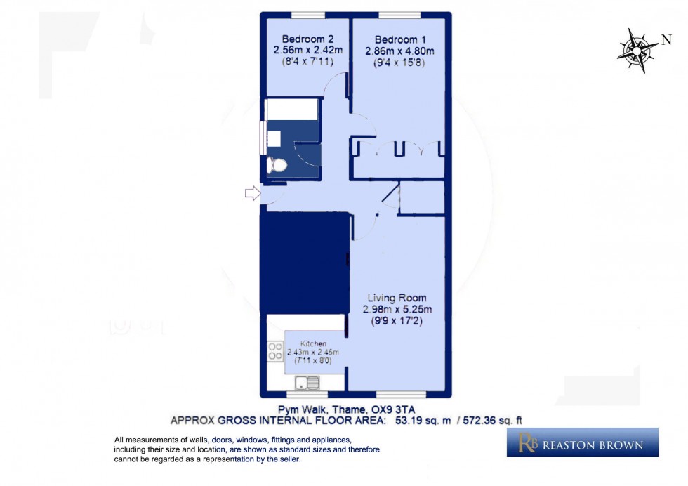 Floorplan for Thame Oxfordshire