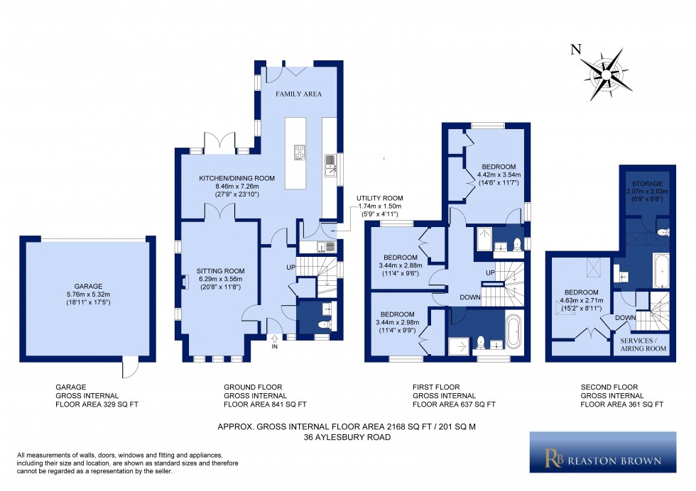 Floorplan for Thame, Oxfordshire