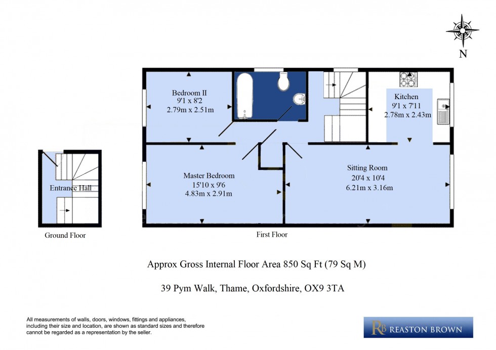 Floorplan for Thame Oxfordshire