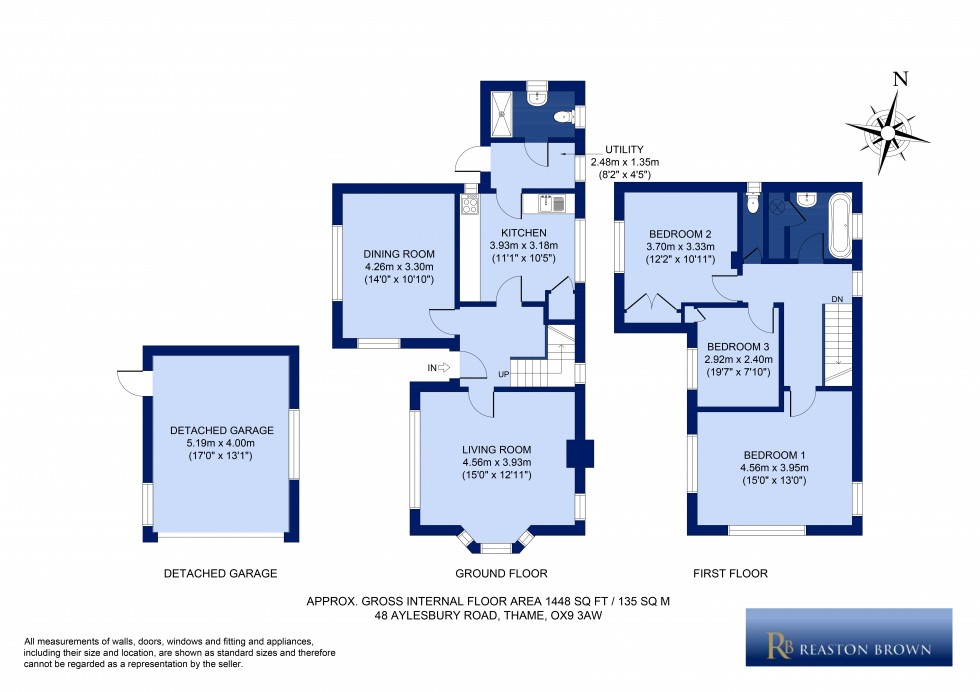 Floorplan for Thame, Oxfordshire