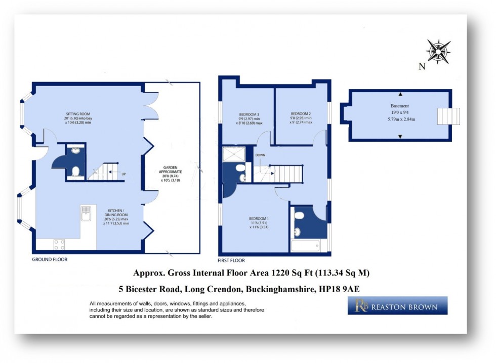 Floorplan for Long Crendon