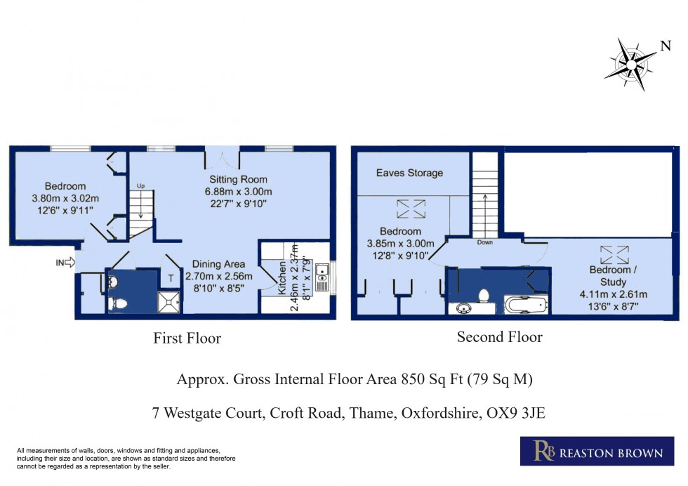 Floorplan for Thame Oxfordshire