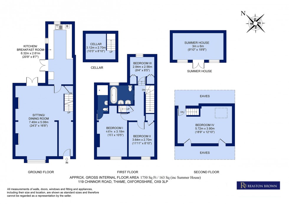 Floorplan for Thame , Oxfordshire