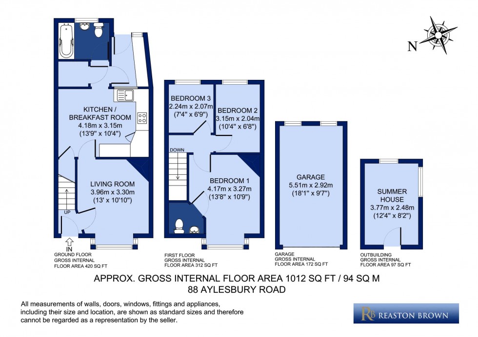 Floorplan for Thame, Oxfordshire