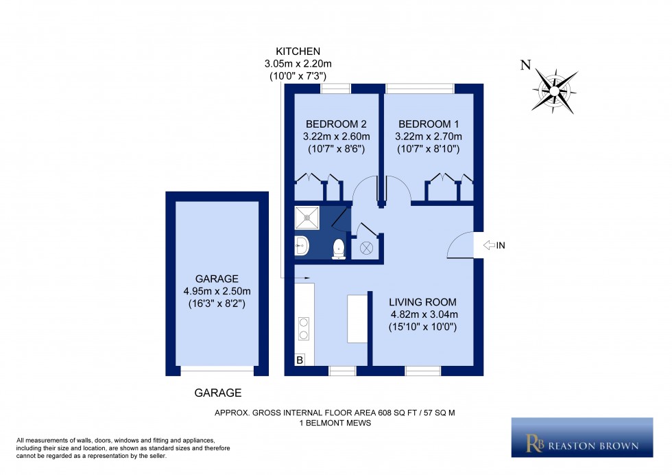 Floorplan for Belmont Mews