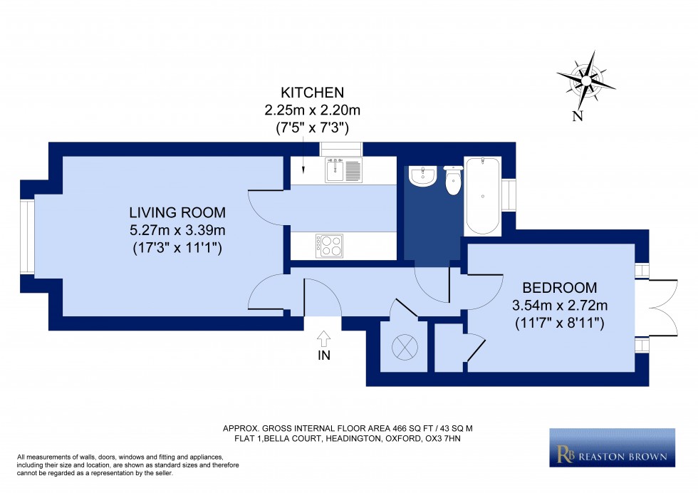 Floorplan for Headington, Oxford