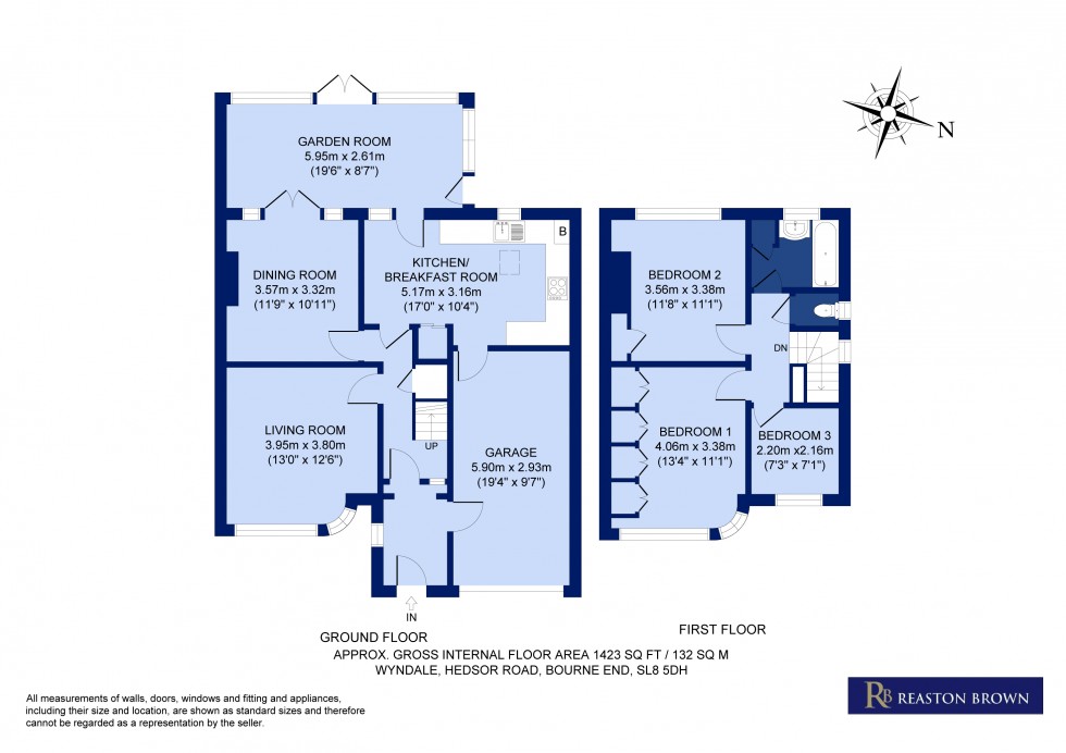 Floorplan for Bourne End, Buckinghamshire