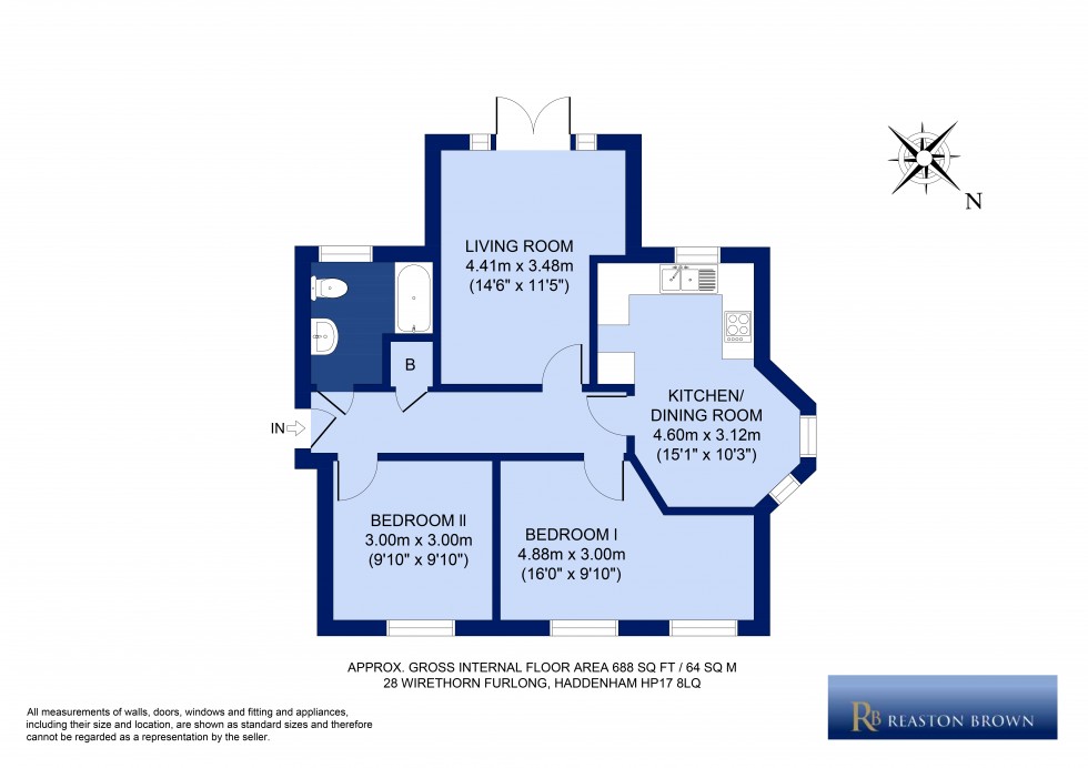 Floorplan for Haddenham, Buckinghamshire