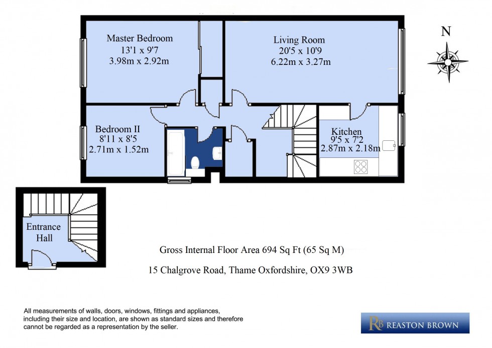 Floorplan for Chalgrove Road, Thame