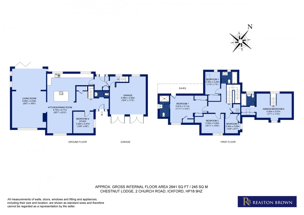 Floorplan for Ickford, Buckinghamshire