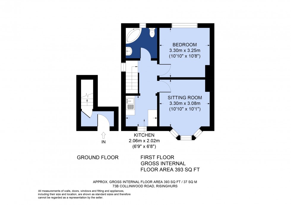 Floorplan for Risinghurst, Oxfordshire