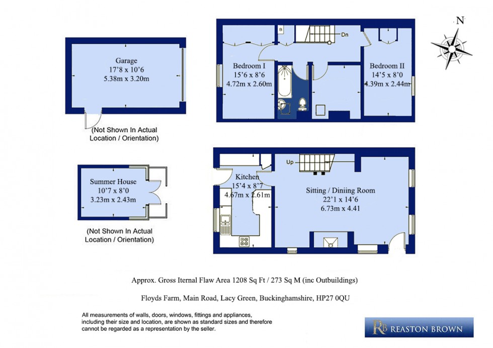 Floorplan for Lacey Green, Buckinghamshire