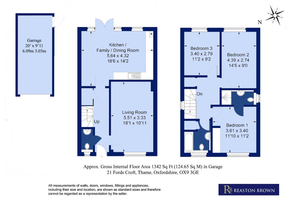 Floorplan for Thame,, Oxfordshire