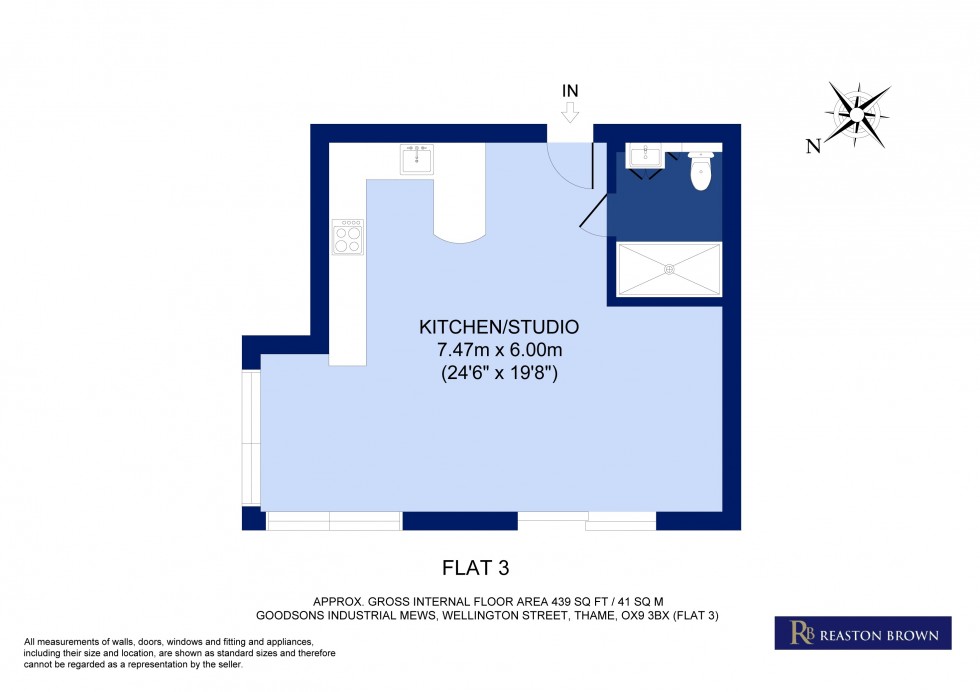 Floorplan for Thame, Oxfordshire