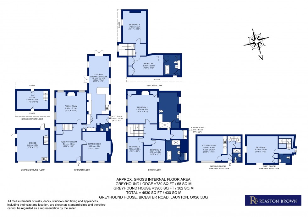 Floorplan for Launton, Oxfordshire