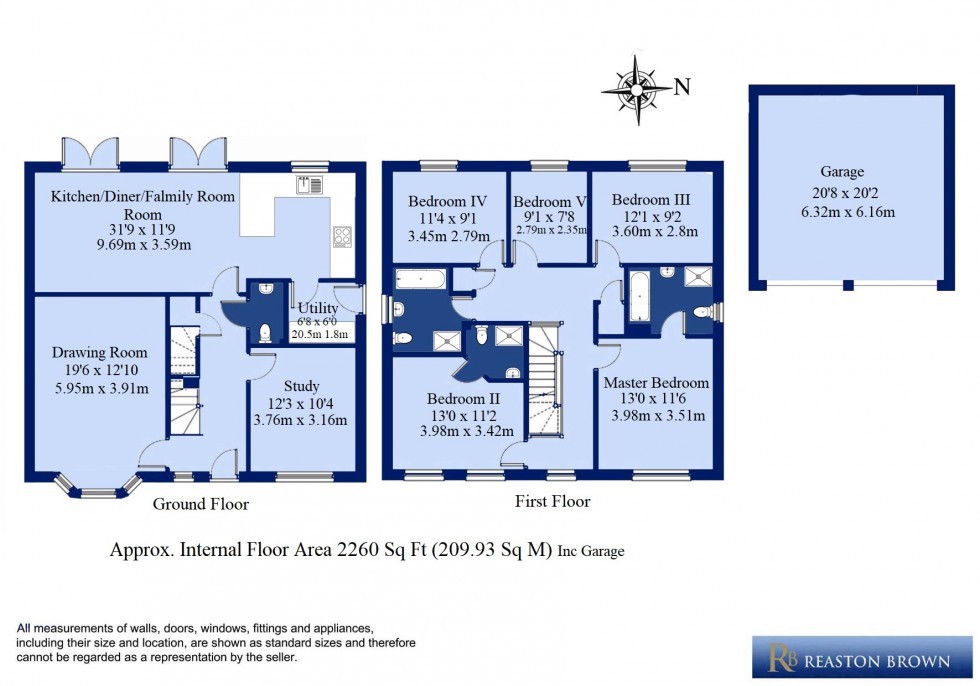 Floorplan for Thame, Oxfordshire