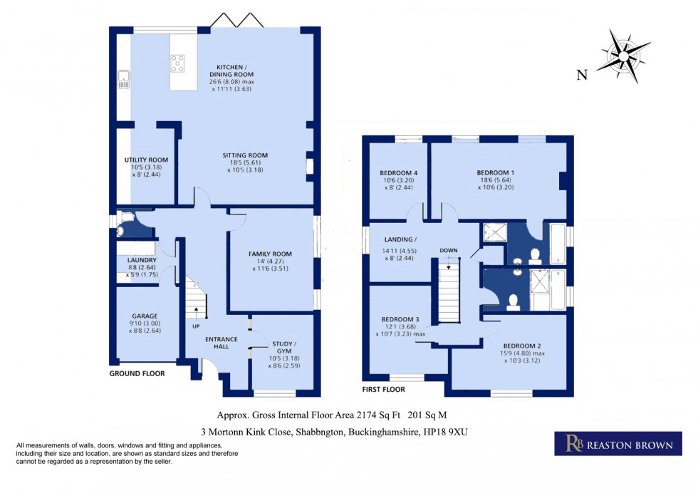 Floorplan for Shabbington, Bucckinghamshire