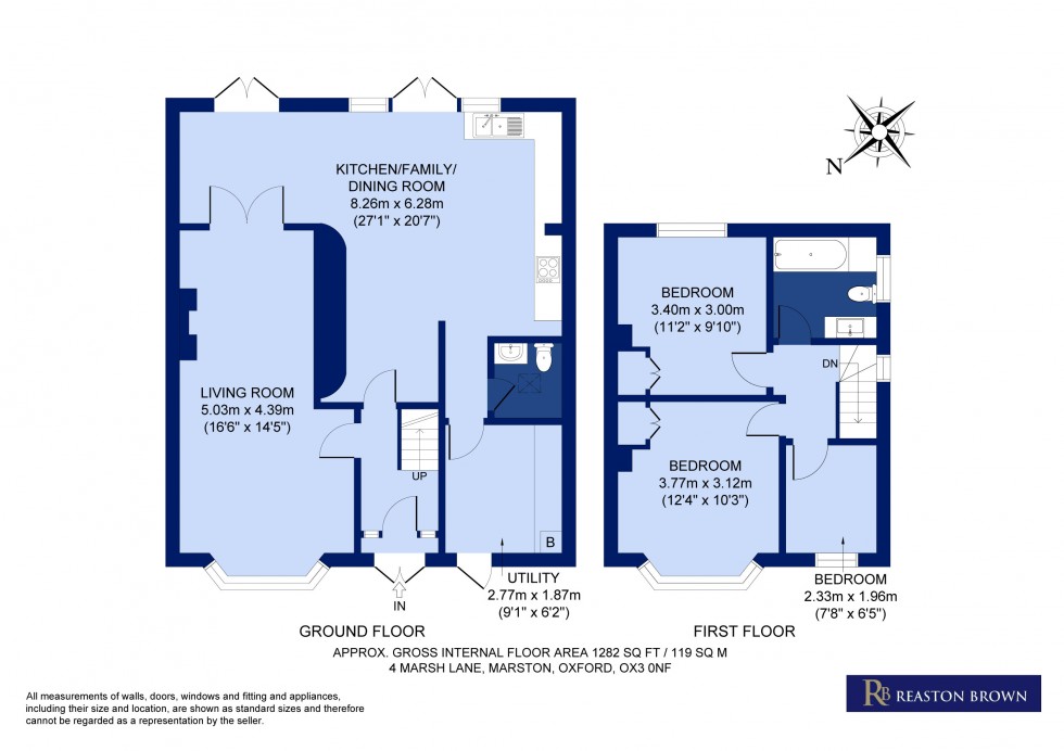 Floorplan for Oxford, Oxfordshire