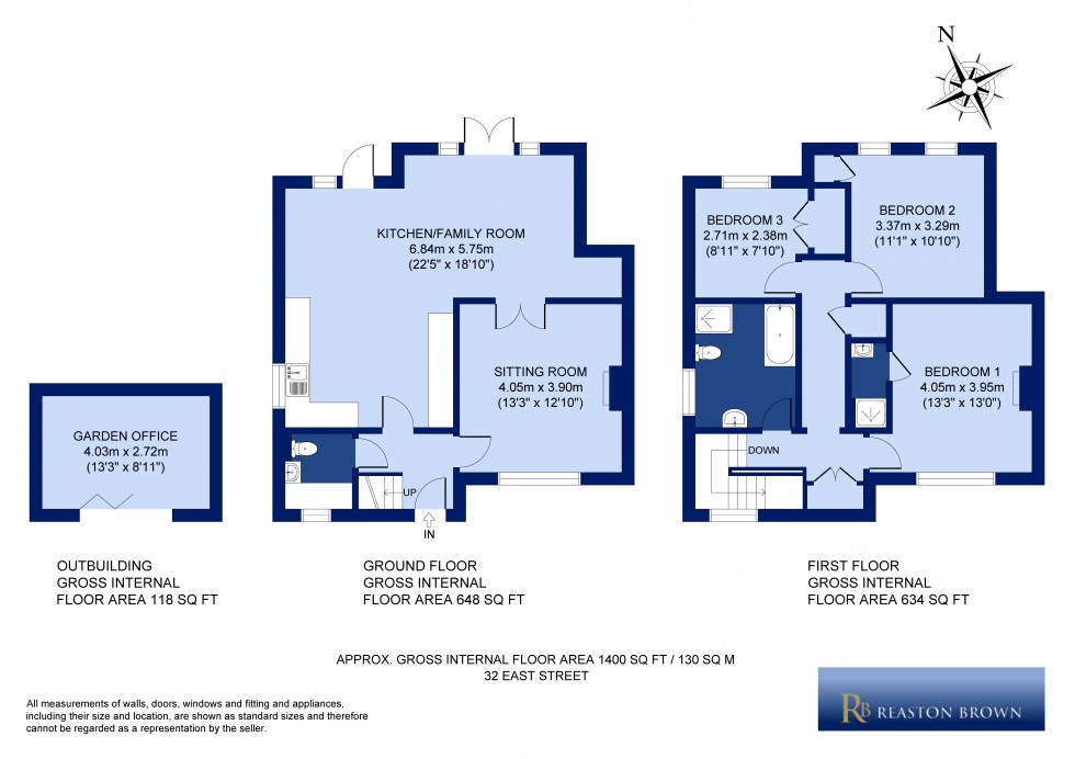 Floorplan for Thame, Oxfordshire