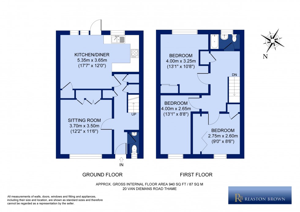 Floorplan for Thame Oxfordshire