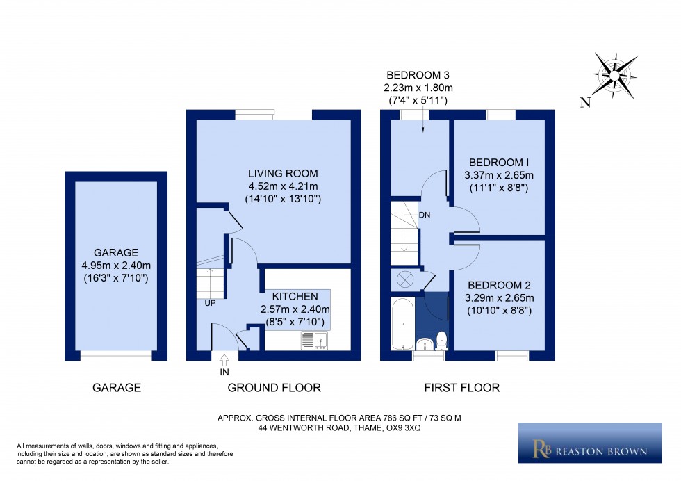 Floorplan for Thame, Oxfordshire