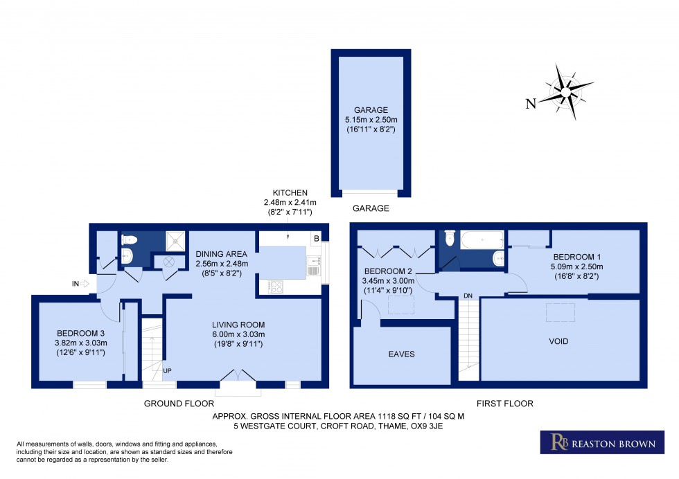 Floorplan for Thame, Oxfordshire