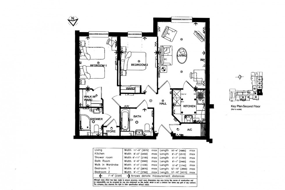 Floorplan for Thame, Oxfordshire