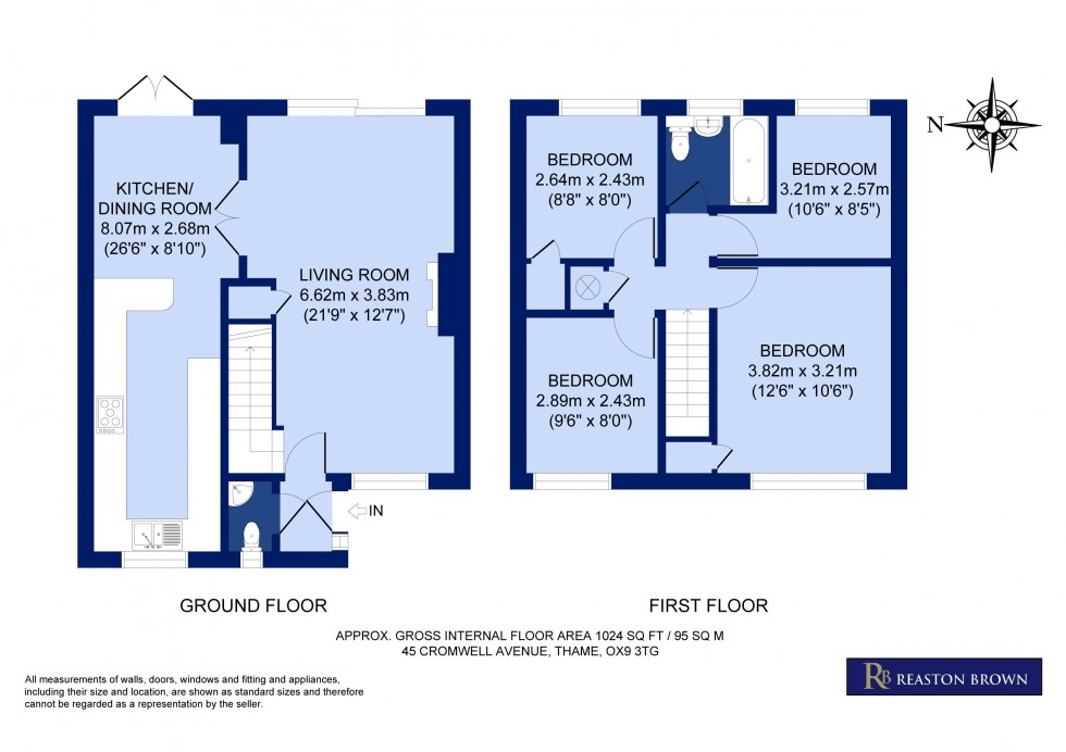 Floorplan for Thame, Oxfordshire