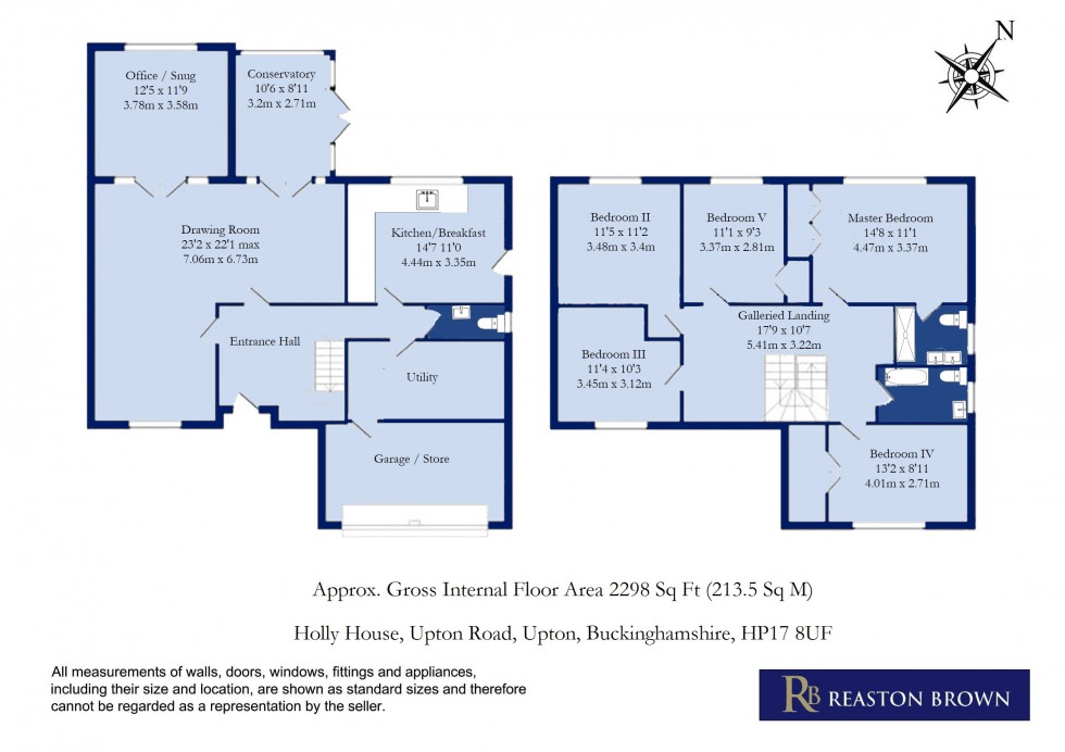 Floorplan for Upton, Buckinghamshire