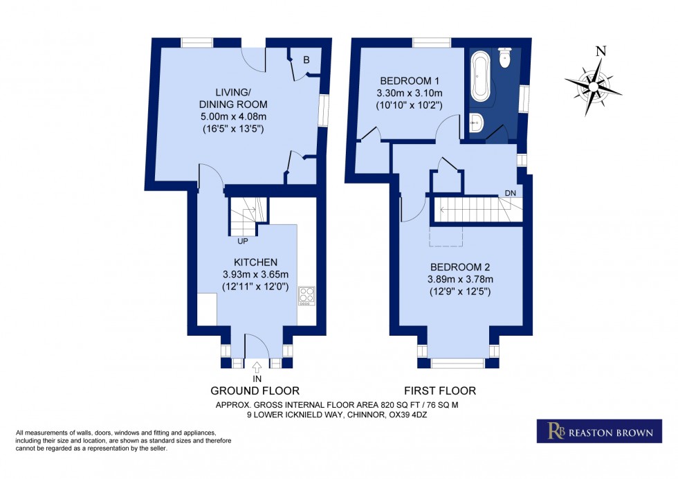 Floorplan for Chinnor, Oxfordshire