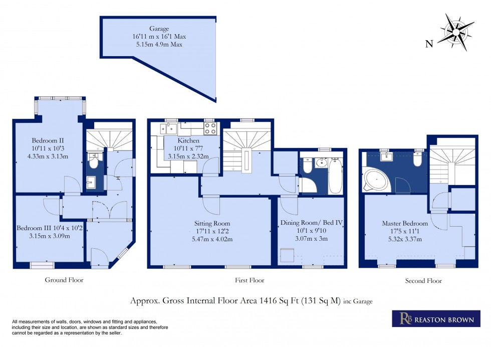 Floorplan for Thame , Oxfordshire