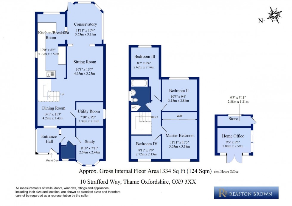 Floorplan for Thame, Oxfordshire