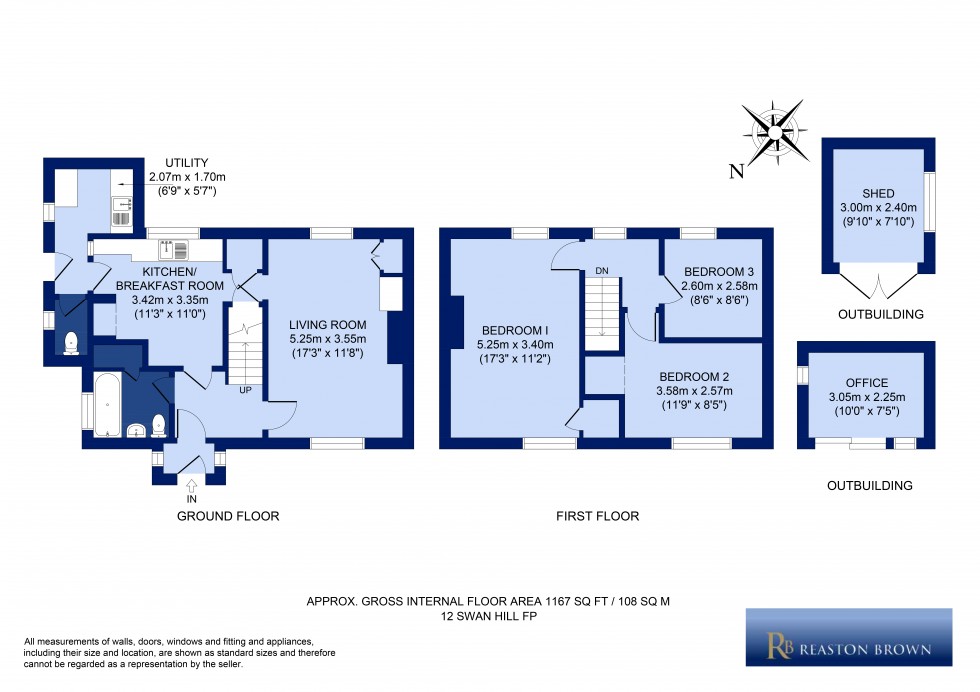 Floorplan for Cuddington, Buckinghamshire