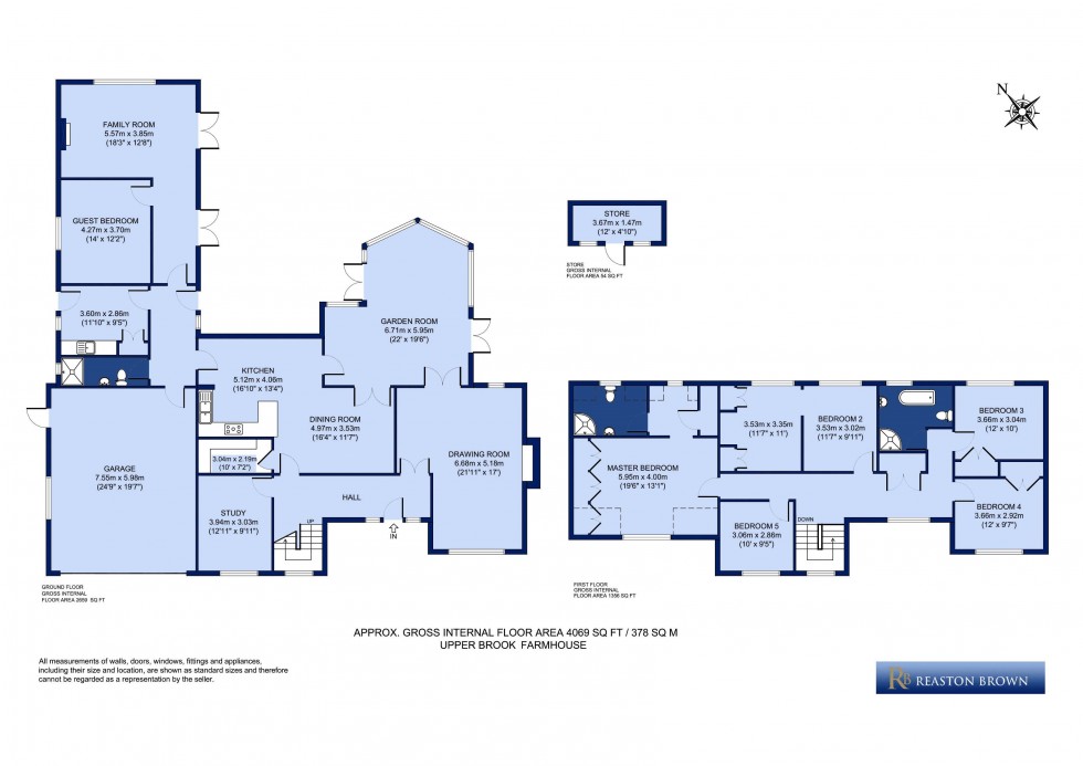 Floorplan for Worminghall, Buckinghamshire