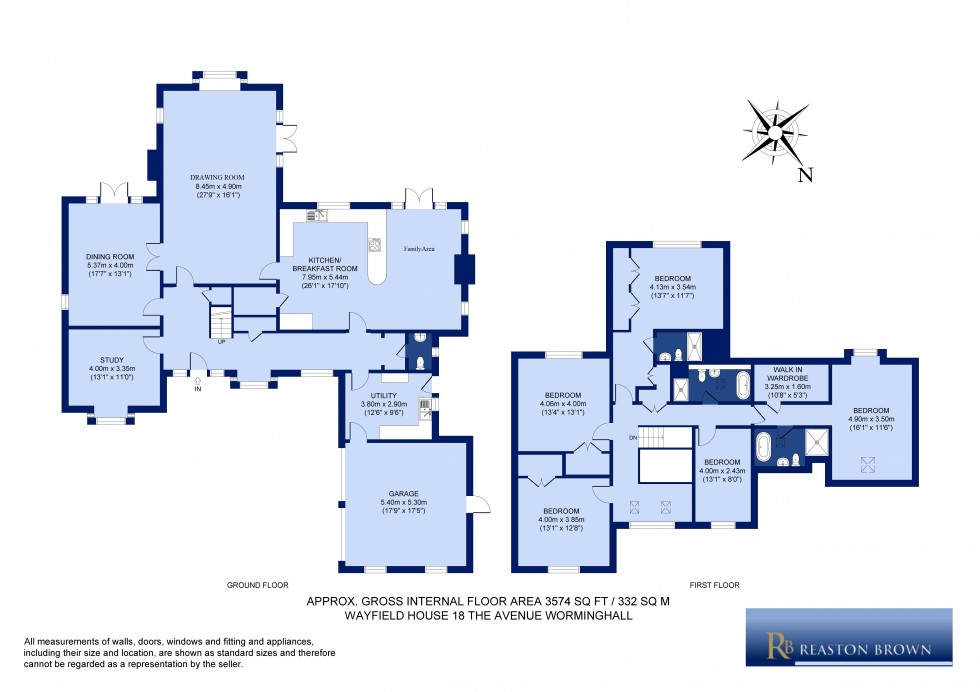 Floorplan for Worminghall, Buckinghamshire