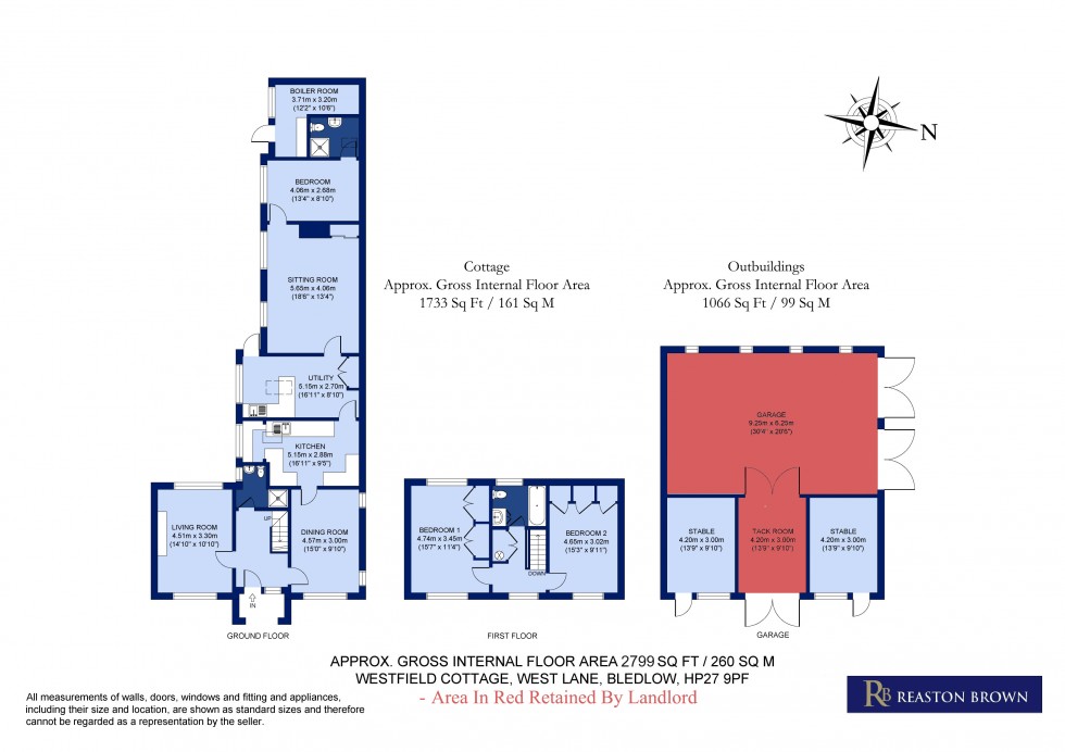 Floorplan for Bledlow, Buckinghamshire